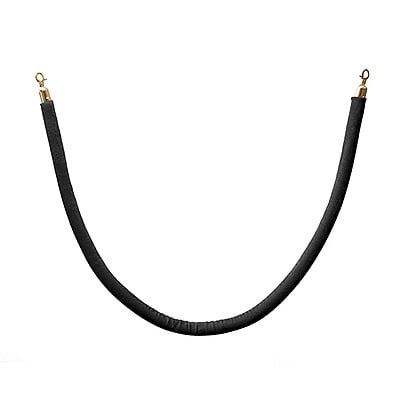 Gold Black Bollards & Ropes - Hire Package Gold Black Bollards & Ropes - Hire Package