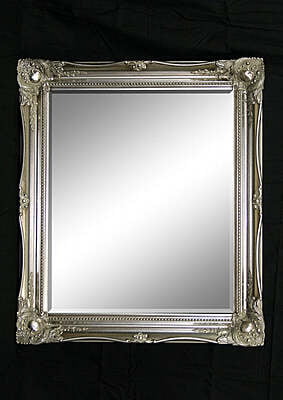 Large Elegant Champagne Coloured Frame Mirror 136x75cm - Hire Large Elegant Champagne Coloured Frame Mirror 136x75cm - Hire