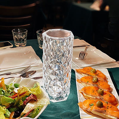 Crystal Tube Rechargeable Cordless Table Lamp Hire Crystal Tube Rechargeable Cordless Table Lamp Hire