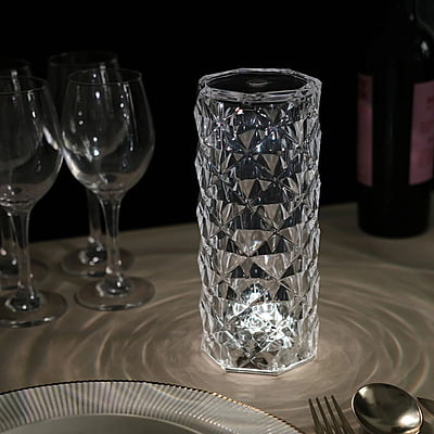 Crystal Tube Rechargeable Cordless Table Lamp Hire Crystal Tube Rechargeable Cordless Table Lamp Hire